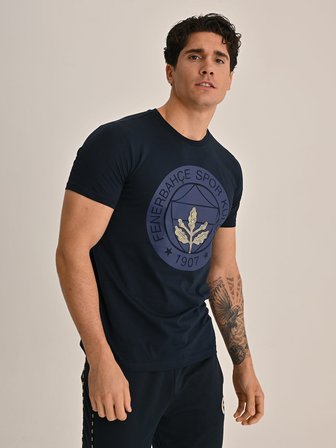 ERKEK TRIBUN ALTIN PALAMUTLU TSHIRT