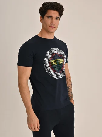 ERKEK TRIBUN MARŞ LOGO TSHIRT