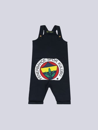 Fenerbahçe Lacivert Cep Detaylı Bebek Tulum