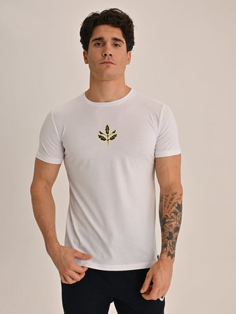 ERKEK TRIBUN SPİRAL PALAMUTLU TSHIRT