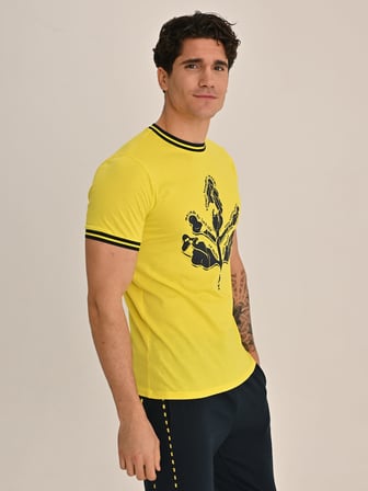 ERKEK TRIBUN TRAMLI PALAMUT TSHIRT