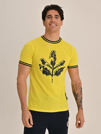 ERKEK TRIBUN TRAMLI PALAMUT TSHIRT