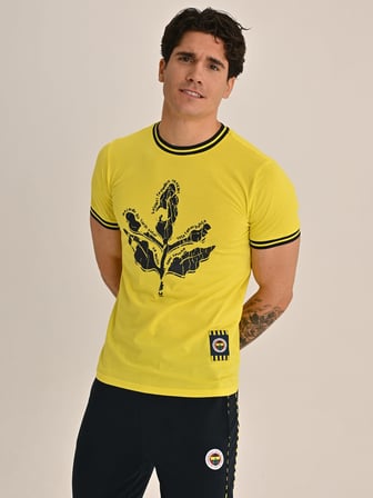ERKEK TRIBUN TRAMLI PALAMUT TSHIRT