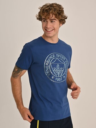 ERKEK TRIBUN VARAK BASKILI TSHIRT