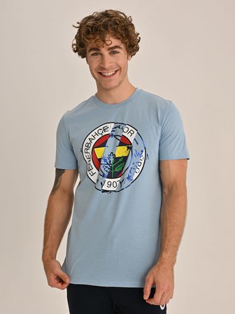 ERKEK TRIBUN İKİ LOGOLU TSHIRT