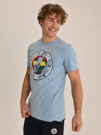 ERKEK TRIBUN İKİ LOGOLU TSHIRT
