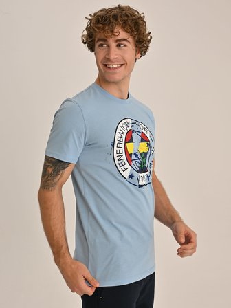 ERKEK TRIBUN İKİ LOGOLU TSHIRT
