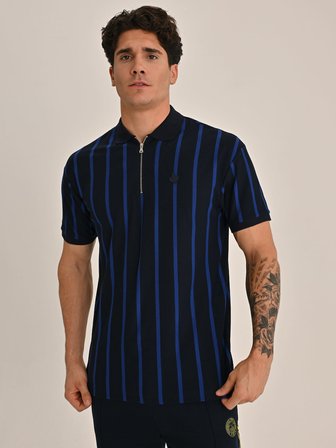 ERKEK TREND ÇİZGİLİ POLO