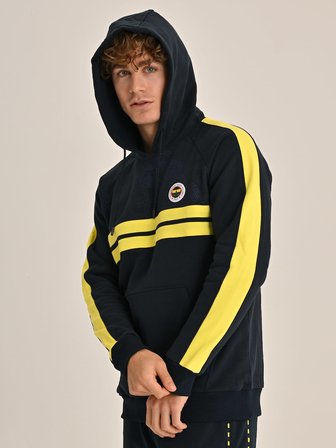 ERKEK TRIBUN SARI LACİVERT SWEAT