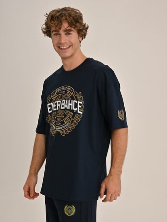 ERKEK KOLEJ GOLD ÇELENK TSHIRT