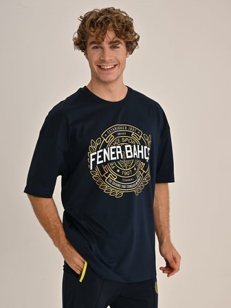 ERKEK KOLEJ GOLD ÇELENK TSHIRT