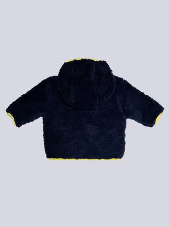 Fenerbahçe Sarı Lacivert Bebek Peluş Sweatshirt