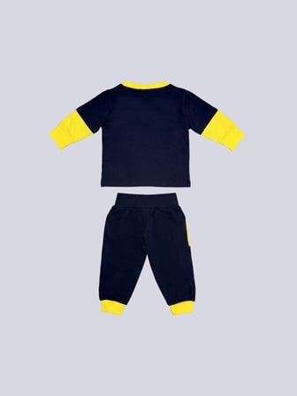 Fenerbahçe Lacivert Çizgi Logolu Bebek Takım
