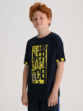 Fenerbahçe Lacivert Tribün FB 1907 Çocuk Tshirt