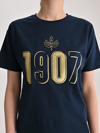 Fenerbahçe Lacivert Trend 1907 Kadın Oversize Tshirt