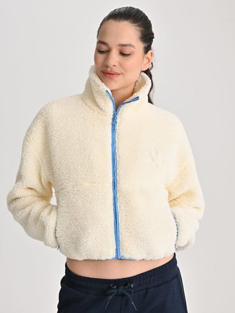 KADIN TREND MİKRO DETAYLI PELUŞ SWEAT