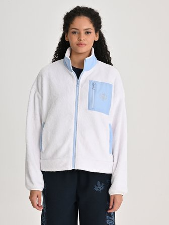 KADIN TREND CEP DETAYLI PELUŞ SWEAT