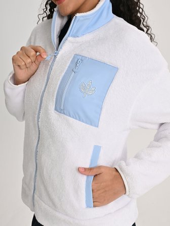 KADIN TREND CEP DETAYLI PELUŞ SWEAT