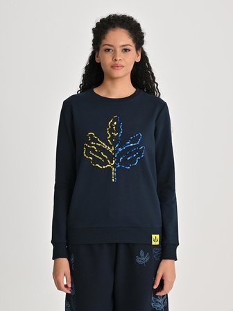KADIN TRIBUN PAYETLİ PALAMUT SWEAT