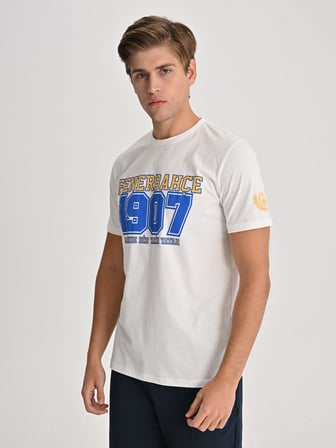 Fenerbahçe Ekru Kolej FB 1907 Erkek Tshirt