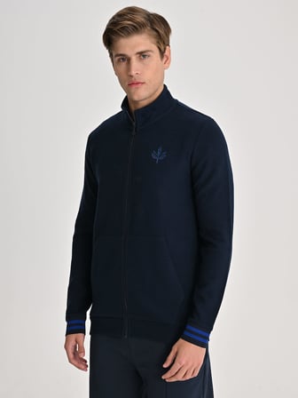 ERKEK TREND TRİKO BANTLI SWEAT
