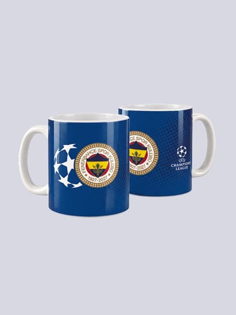 Fenerbahçe Lacivert Şampiyonlar Ligi Starball Mug