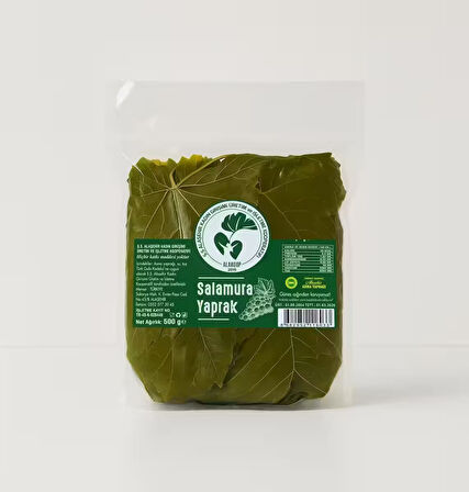 VAKUMLU SALAMURA YAPRAK(500 gr)