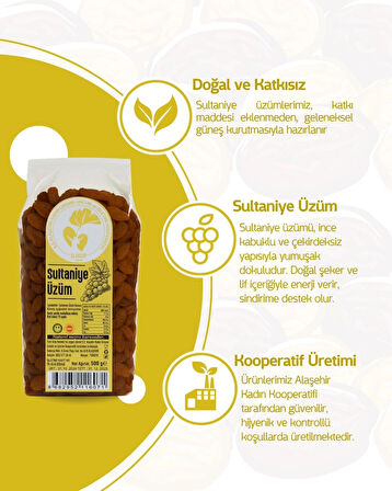 SULTANİYE KURU üZÜM(500 gr)