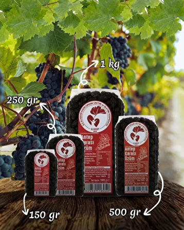 ANTEP KARASI KURU ÜZÜM(250gr)