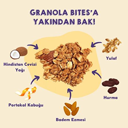 Munchey 3'lü Granola Bites Badem 40 gr