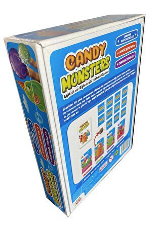 Candy Monsters Eğitici & Eğlenceli Hafıza Oyunu