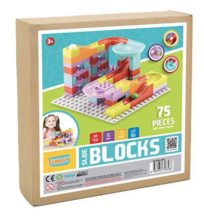 Slide Blocks 75 Parça LegoDuplo Uyumlu