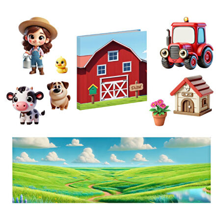 Magnetli Farm Set