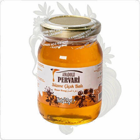 ANADOLU PERVARİ KAVANOZ BAL 225 GR