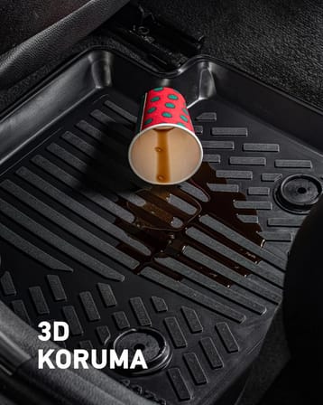 BMW 1 Serisi F20/F21 2011-2019 3D Psn Havuzlu Paspas