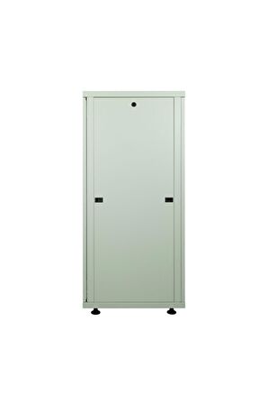26u 600x600mm 19'' Dikili Tip Network Rack Kabinet Gri 2 Yıl Üretici Garantili
