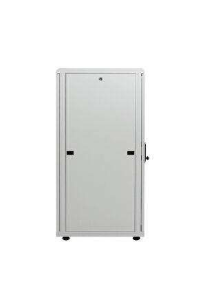 32u 800x800mm 19'' Dikili Tip Network Rack Kabinet Gri 2 Yıl Üretici Garantili