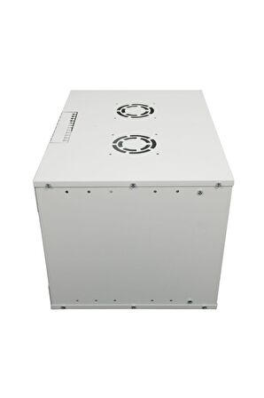 6U 600x600 Mm Duvar Tipi Soho Rack Kabinet Gri 2 Yıl Üretici Garantili