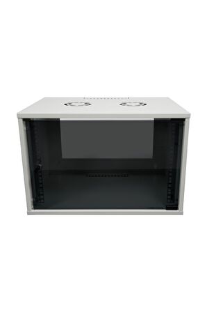 7u 600x600 Mm Duvar Tipi Soho Rack Kabinet Gri 2 Yıl Üretici Garantili