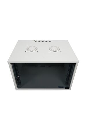 7u 600x600 Mm Duvar Tipi Soho Rack Kabinet Gri 2 Yıl Üretici Garantili