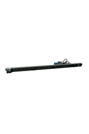 IP PDU 20xC13 4xC19 SOKET 3xDEVRE KESİCİ PDU LEVEL 32A 3mt COMMANDO PLUG