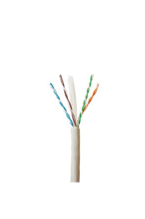 Cat6 Utp Bakır Lan Veri Kablosu 500mt 23 Awg Gri Lszh