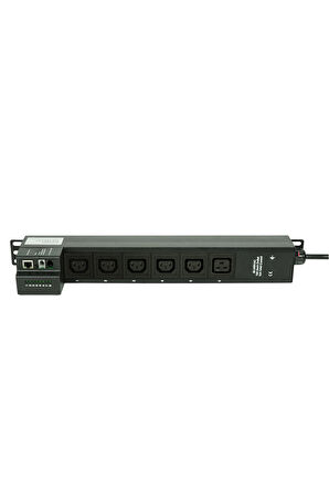 IP PDU 19" 5C13 1C19 SİGORTALI 16A 3m 3x1,5mm2 UPS