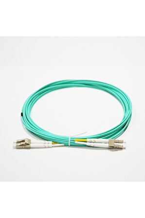 Fiber Optik Patch Kablo LCPC/LCPC DX MM 5mt 50/125 OM3 LSZH