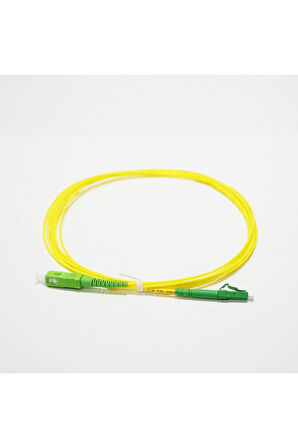 Fiber Optik Patch Kablo SCAPC/LCAPC SX SM 3mt ÇAP:2mm LSZH