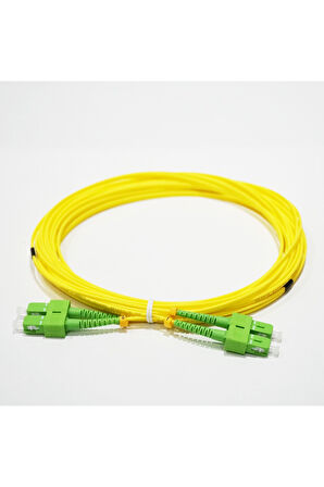 Fiber Optik Patch Kablo SCAPC/SCAPC DX SM 9mt ÇAP:2mm LSZH