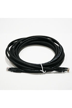 Bakır Patch Kablo UTP CAT6 5 mt LSZH BLACK