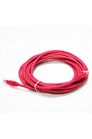 Bakır Patch Kablo UTP CAT6 5 mt LSZH RED