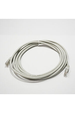 Bakır Patch Kablo UTP CAT6 3 mt PVC GRAY
