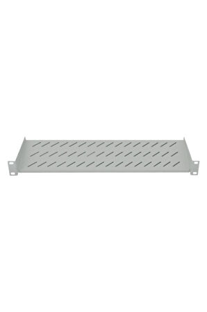 Canovate 19'' Kabinet Rafı Önden Bağlamalı 1u D=300mm Gri Ral7035 2 Yıl Garantili